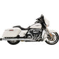 BASSANI XHAUST DNT Straight Can Mufflers for FL - Chrome/Black 1F72DNT5