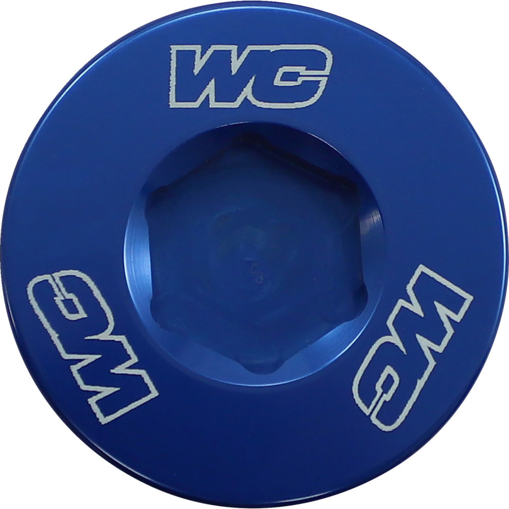 WORKS CONNECTION Engine Plug - Blue - Gas Gas/Husqvarna/KTM 24-450