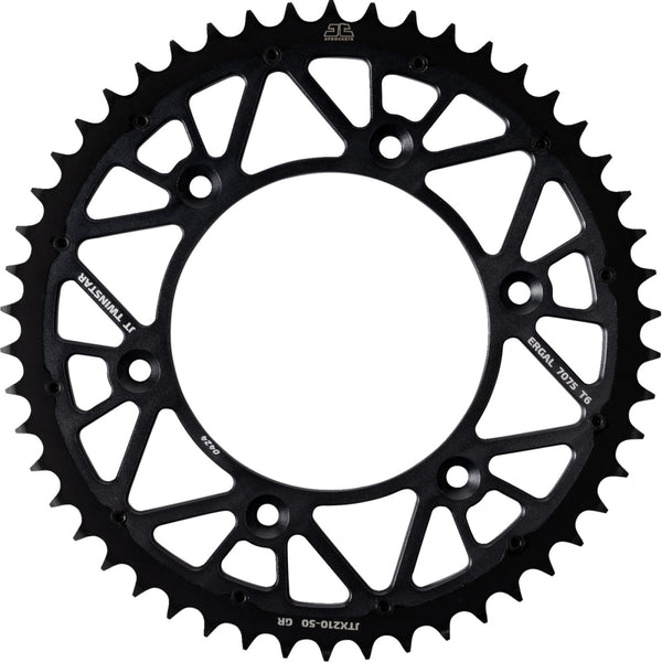 JT Sprockets Rear Sprocket - 50 Tooth - Graphite - Beta/Honda JTX210.50GR