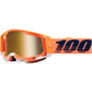 RACECRAFT 2 GOGGLE CORAL - MIRROR TRUE GOLD LENS