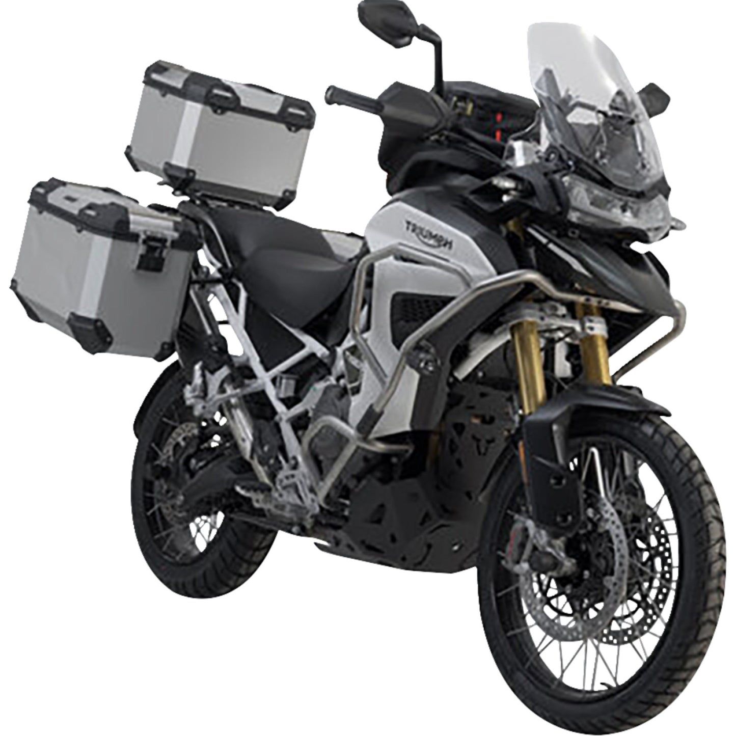SW-Motech Adventure Luggage System - Silver - Triumph Tiger 1200 '22-'23 ADV.11.905.75102/S | Luggage Group