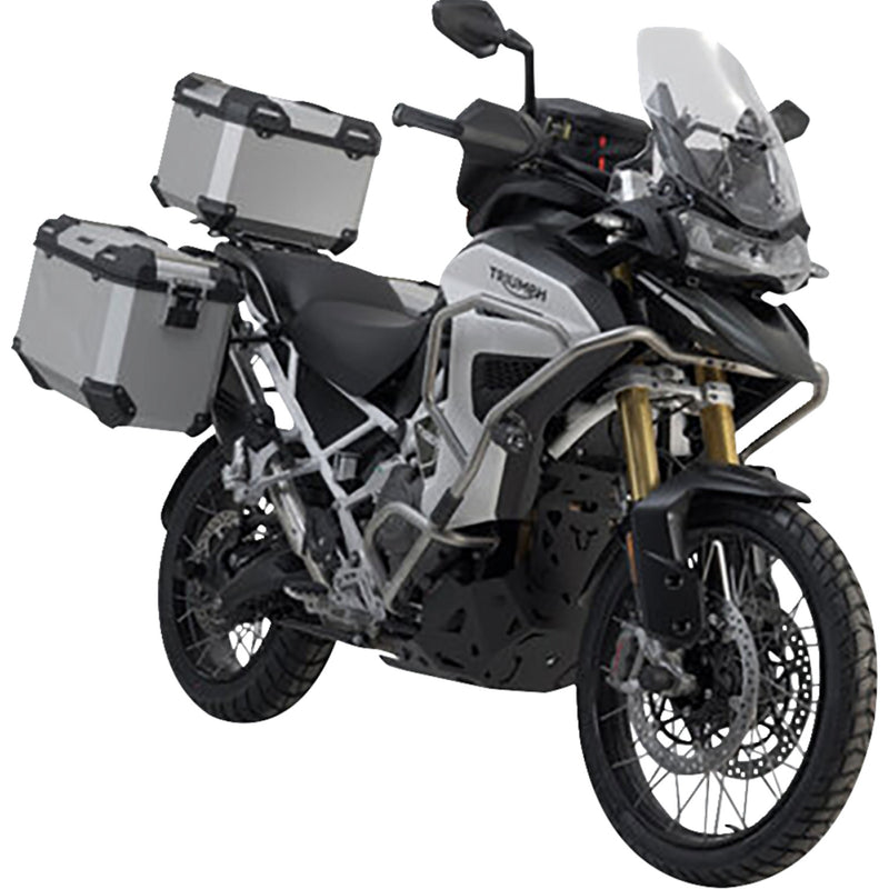SW-Motech Adventure Luggage System - Silver - Triumph Tiger 1200 '22-'23 ADV.11.905.75102/S | Luggage Group