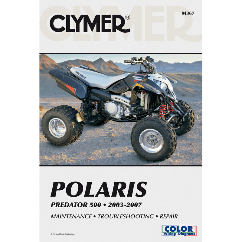 CLYMER Manual - Polaris - 500 Predator '03-'07 CM367