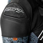 RST Pro Series Supersport K D3O CE Leather Jacket - Grey/Black - M