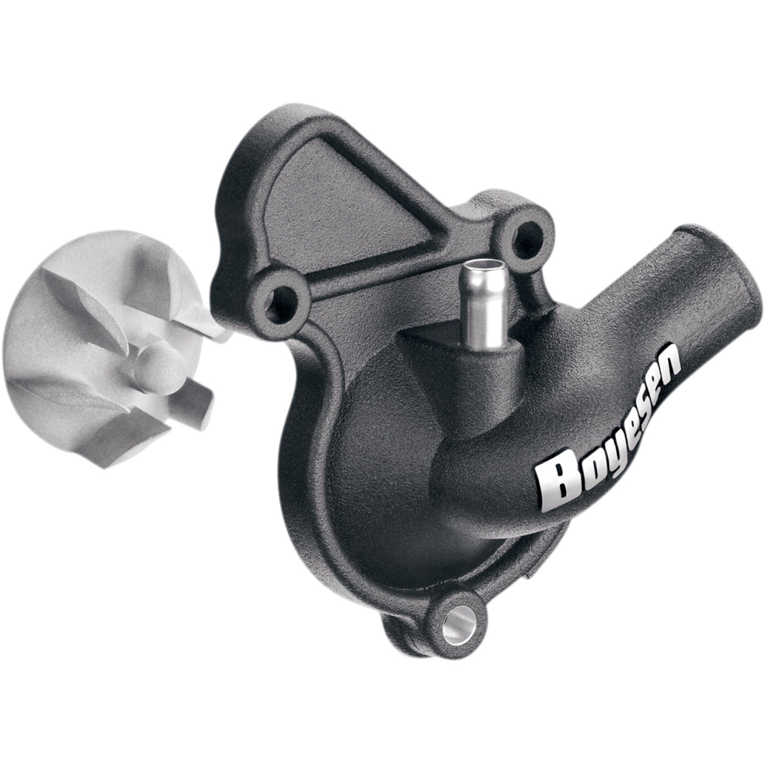BOYESEN Impeller/Waterpump Cover - Black - Kawasaki WPK-18B