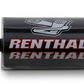 RENTHAL Handlebar - Fatbar - 602 - YZ ('07 - '20)/YZF ('07 - '17) - Black 602-01-BK