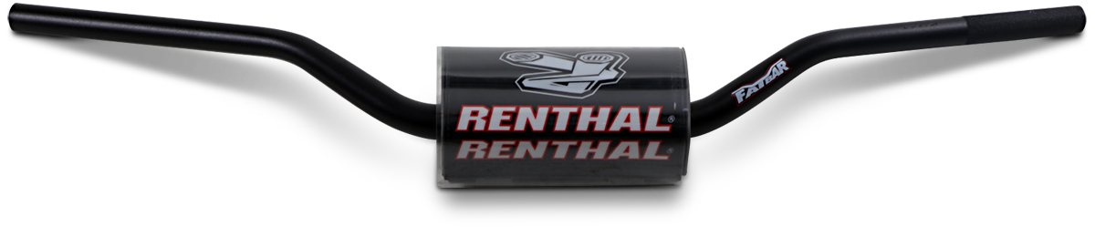 RENTHAL Handlebar - Fatbar - 602 - YZ ('07 - '20)/YZF ('07 - '17) - Black 602-01-BK