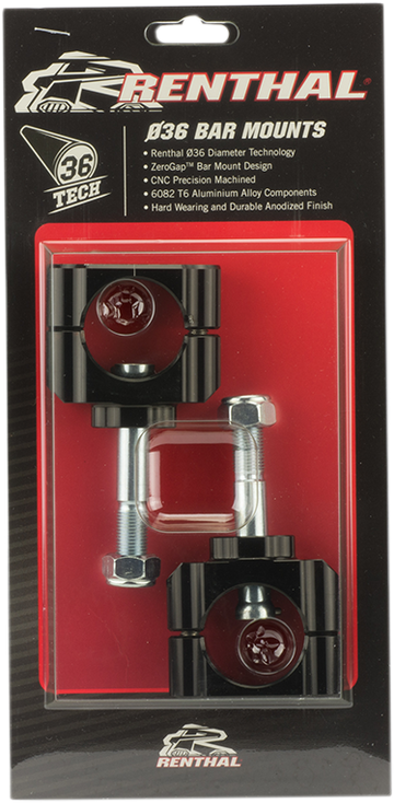 RENTHAL Bar Mount - 36Tech - No Offset CL053