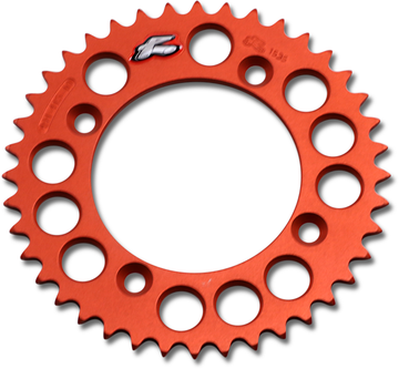 RENTHAL Rear Sprocket - Orange - 40 Tooth 491--415-40P-OR