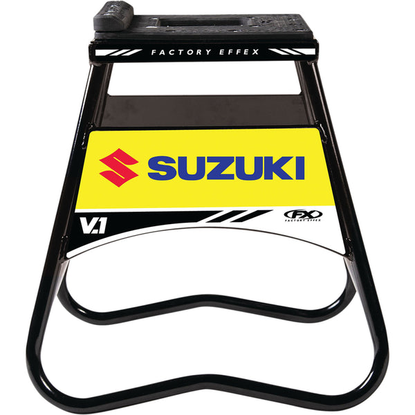 Factory Effex Bike Stand - V.1 - Suzuki - Black/Yellow 24-45400