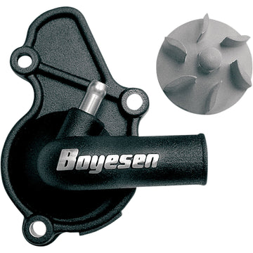 BOYESEN Impeller/Waterpump Cover - Black - Suzuki WPK-26B
