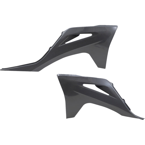 Acerbis Radiator Shrouds - Gray/Metallic 2872737297