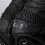 RST S1 CE Leather Pants - Black/Black - 4XL