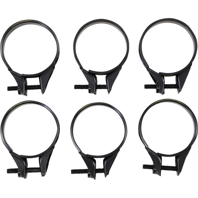 Moose Racing Carburetor Clamps - 35-38 mm - 6-Pack 110-1038