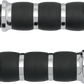 Avon Grips 3-Ring Velvet Air Grips - Chrome AIR-93