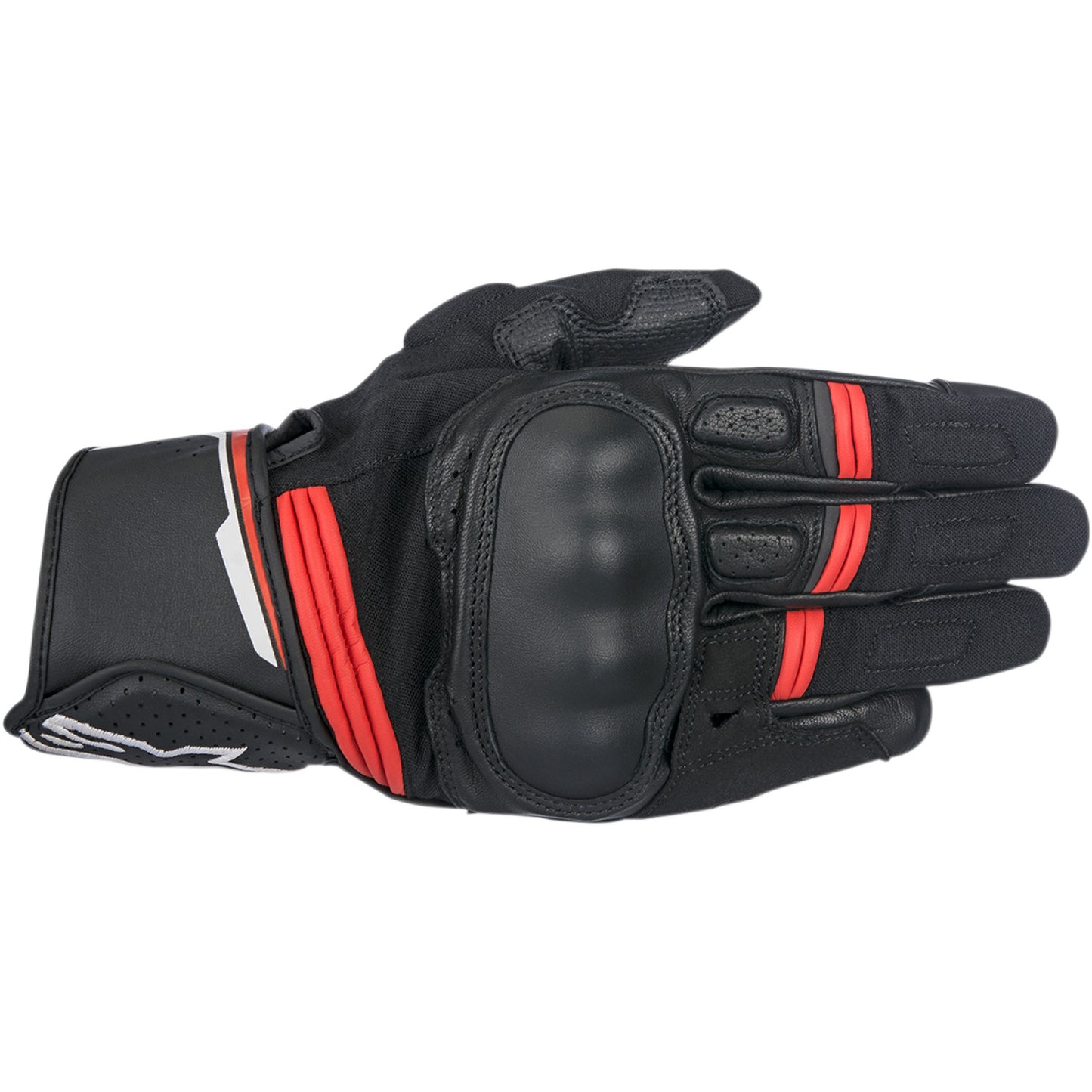 ALPINESTARS Booster Gloves - Black/Red - 2XL 3566917-13-2X