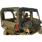 SEIZMIK Soft Doors - Middle/Rear Windows - Black - Honda Pioneer 1000 51-20983