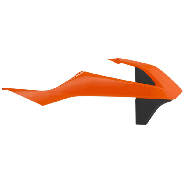 Acerbis Radiator Shrouds - Orange/Black 2685965225