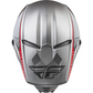 Fly Kinetic Drift Helmet Charcoal/Lite Red - Small