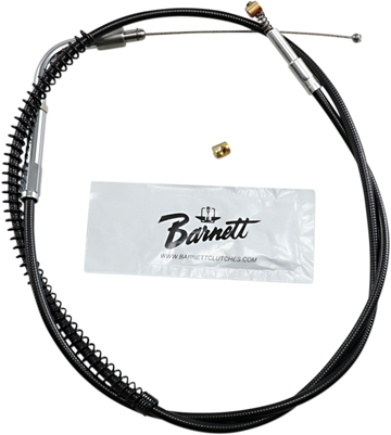 BARNETT Black Vinyl Idle Cable - +6" 101-30-40026-06