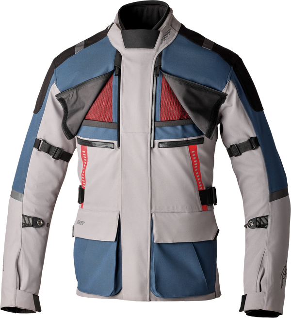 RST Pro Series Vulcan CE Textile Jacket - Silver/Blue - L