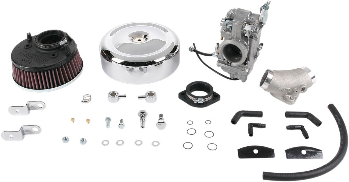 MIKUNI Smoothbore Carburetor Total Kit - HSR42 - Twin Cam 42-19