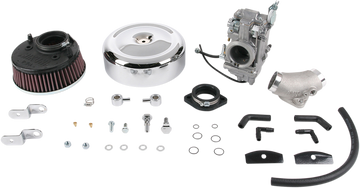 MIKUNI Smoothbore Carburetor Total Kit - HSR42 - Twin Cam 42-19