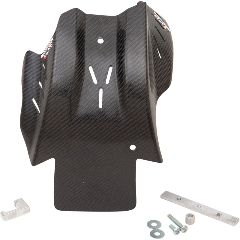 Moose Racing Carbon Fiber Skid Plate - YZ 125/125X YSP12520