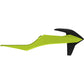 POLISPORT Radoator Cover - Fluorescent Yellow/Black - KTM 8422100005 by Polisport