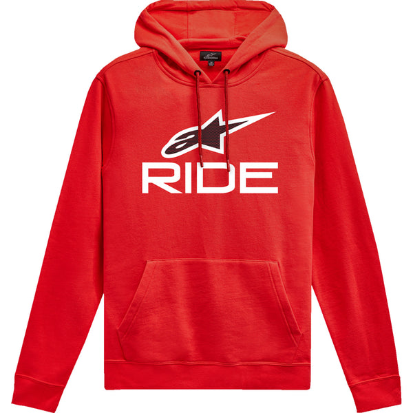 Alpinestars Ride 4.0 Pullover Hoodie - Red/White/Black - 2XL 1214-51820-321-2XL