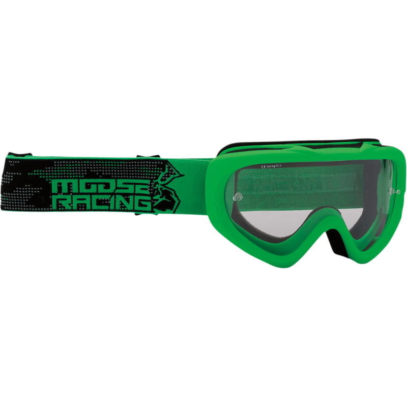 Moose Racing Youth Qualifier Goggles - Agroid - Green 2601-2662