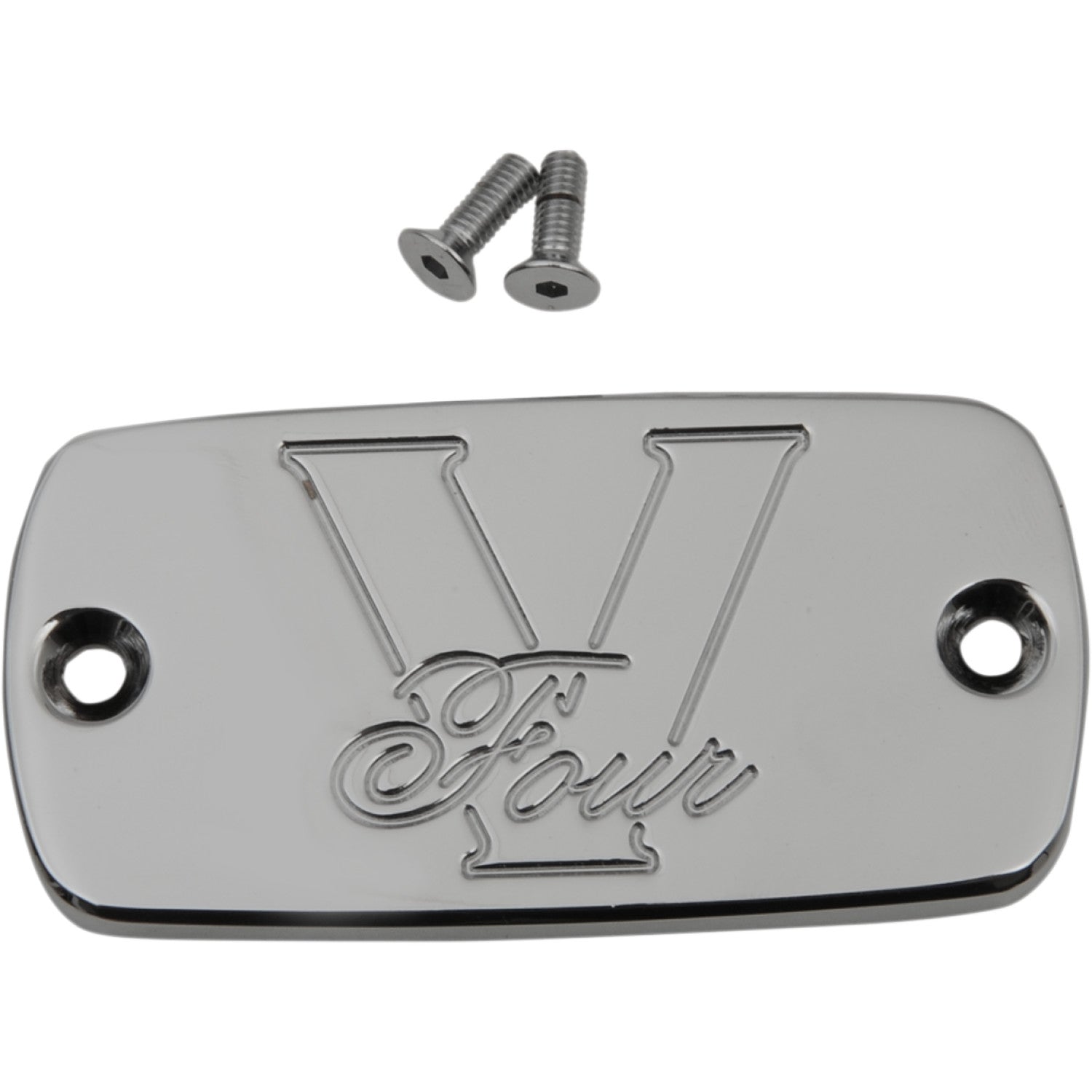 BARON Master Cylinder Cover - V4 - Yamaha - Chrome BA-7606-04