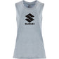 FACTORY EFFEX Women's Suzuki Idol Muscle Tank Top - Light Heather Blue - Small 27-87450