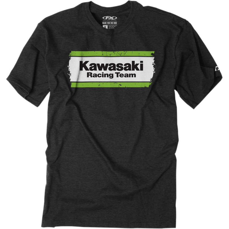 FACTORY EFFEX Kawasaki Legend T-Shirt - Heather Charcoal - Large 22-87124