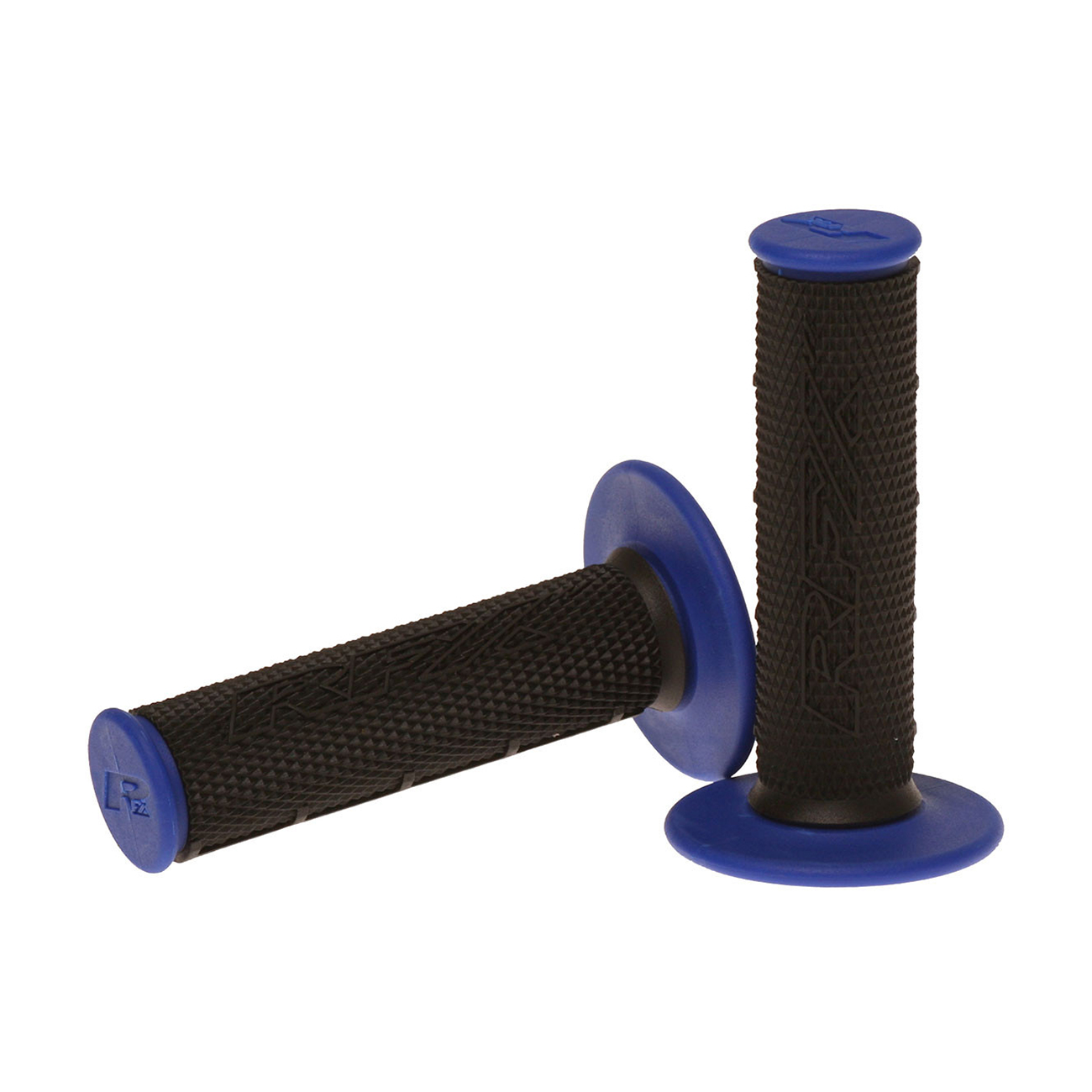 Dual Compound Grips Blue With Black Center