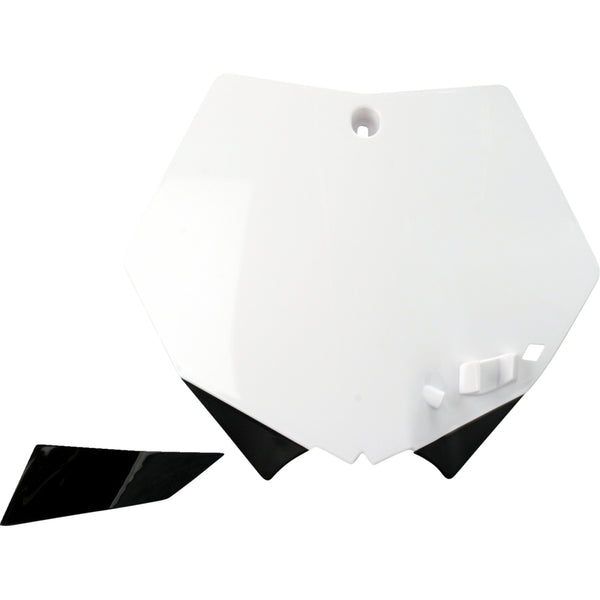 Acerbis Front Number Plate - White 2082020002