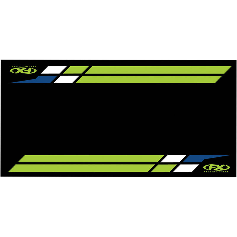 FACTORY EFFEX Bike Mat - Green - Kawasaki 22-45122