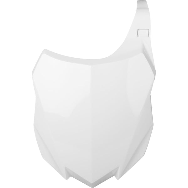 Polisport Number Plate - White - KX 250F/450F 8659200002
