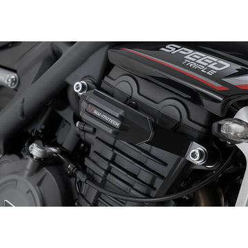 SW-Motech Frame Slider Kit - Triumph - Speed Triple 1200 RR/RS STP.11.590.10600/B | Frame Protectors