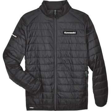 FACTORY EFFEX Kawasaki Puffer Jacket - Black - 2XL 28-85118