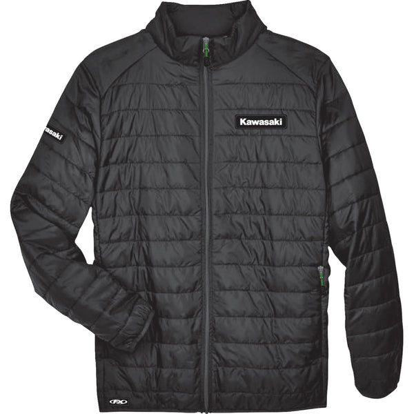 Factory Effex Kawasaki Puffer Jacket - Black - 2XL 28-85118