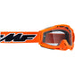 FMF PowerBomb Goggles - Rocket - Orange - Clear F-50036-00003
