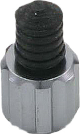 Air Valve Caps Valve Wrench Titanium 2/Pk