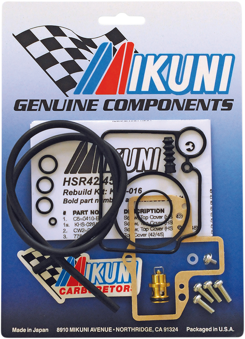 MIKUNI Genuine Mikuni HS Carburetor Rebuild Kit - HSR42/45 KHS-016