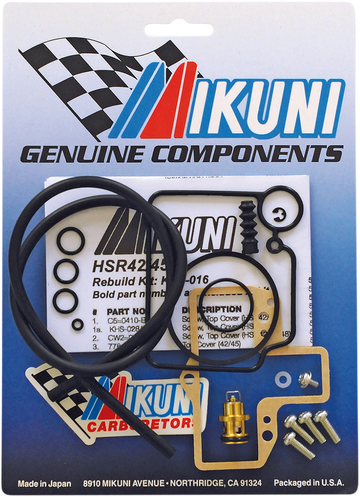 MIKUNI Genuine Mikuni HS Carburetor Rebuild Kit - HSR42/45 KHS-016