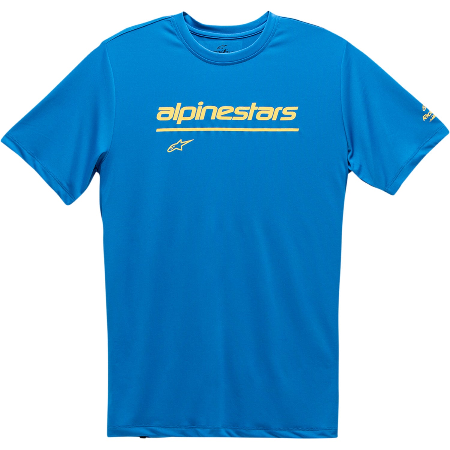 ALPINESTARS Tech Line Up Performance T-Shirt - Bright Blue - Medium 121173800760M