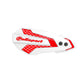 Mx Flow Handguards White/Red