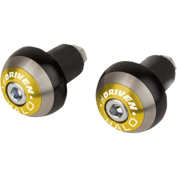 DRIVEN RACING Halo Handlebar End - Gold DHBEW-GD