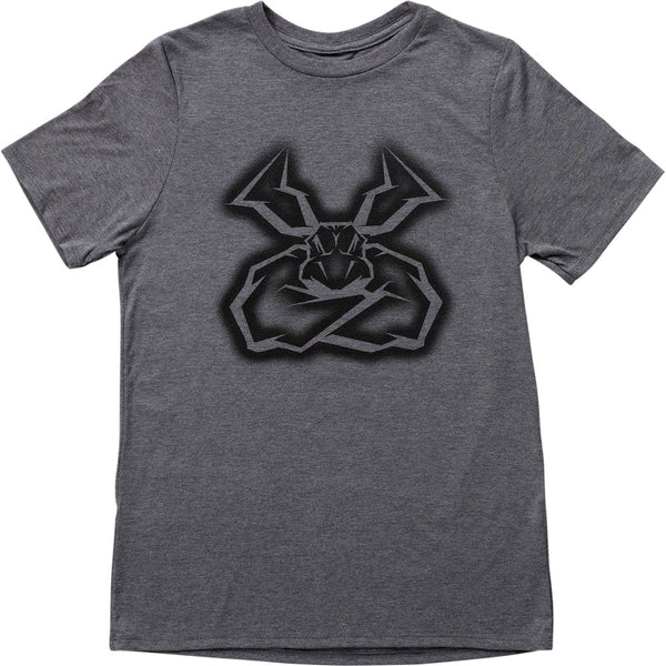 Moose Offroad Youth Agroid* Shadow T-Shirt - Gray - Medium 3032-3497