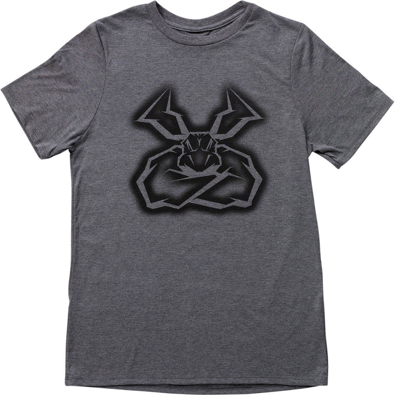 MOOSE OFFROAD Youth Agroid* Shadow T-Shirt - Gray - Medium 3032-3497